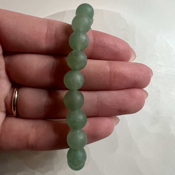 Green Aventurine Bead Bracelet - Picture 3 of 5
